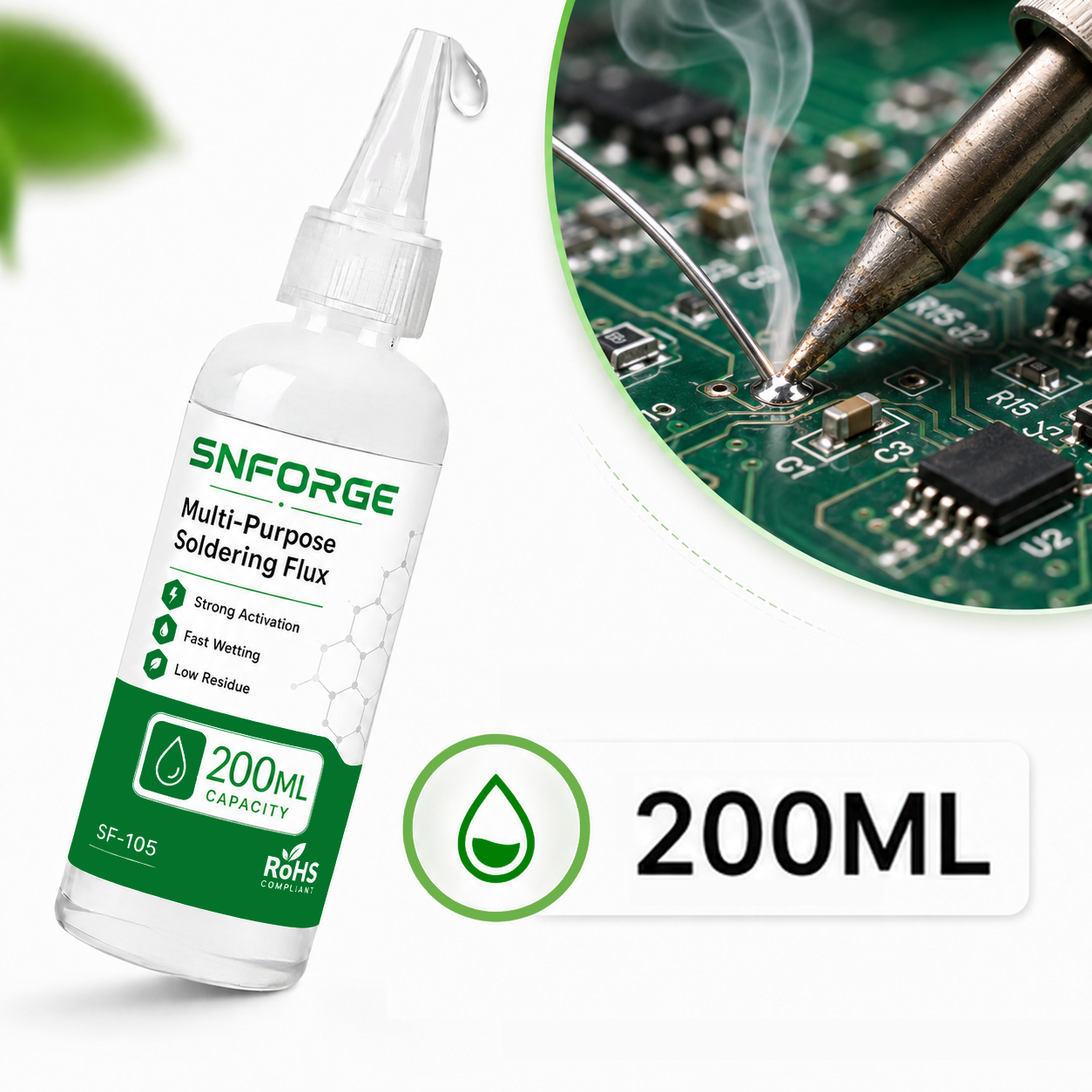 Electronics Repair Store - Liquid flux Multi-Purpose Soldering Strong Activation