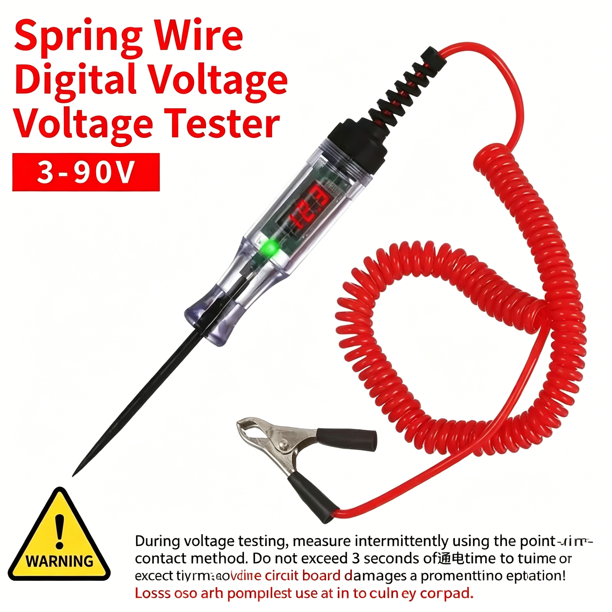 Car Voltage Tester LED Flashli - Repair Electronics avis et prix