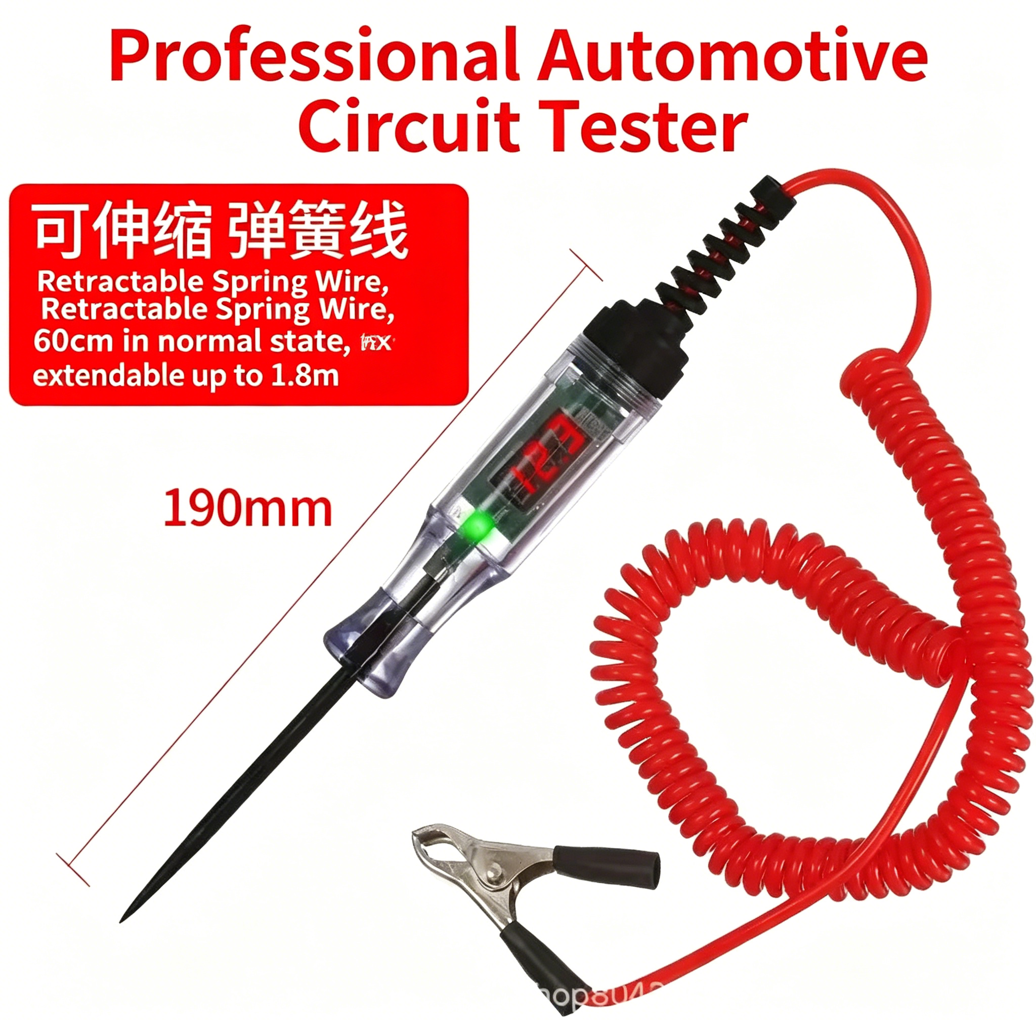 Car Voltage Tester LED Flashli - Repair Electronics avis et prix
