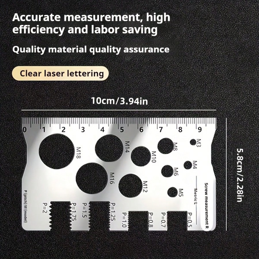 Solid Metal Screw Bolt Caliper - Repair Electronics avis et prix